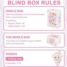 Búp bê Bonnie Dessert Kindergarten Series BJD Blind Box, búp bê khớp cử động tỷ lệ 1/12, búp bê dễ thương có khớp để mặc quần áo, mô hình hành động sưu tầm quà tặng sinh nhật Giáng sinh. - Nhiều màu - Xem 2