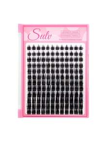 Sulv 144片单根假睫毛，长度可选12mm、14mm、16mm、18mm、20mm，DIY睫毛嫁接套装，适合新手在家使用 - 查看 4