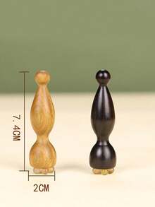 4支装紫檀角眼霜棒，面霜棒，莲子眼部按摩棒，真檀香眼部穴位按摩放松眼部护理 - 彩色 - 查看 6