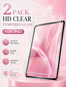BOLLYMORE 2pcs Ultra-Clear High Definition Tablet Screen Protector, Scratch-Resistant, Anti-Dust, Bubble-Free Screen Film Compatible With Ipad 10th, 11th Gen, Pro 12.9", Mini 6, Daily Tablet Accessories - Clear - View 28