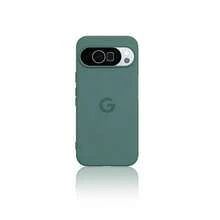 Skin-Feel Liquid Phone Case Compatible With Pixel 6, 6A, 7, 7Pro, 8, 8Pro, 9, 9Pro, 9ProXL, 10, 10A, 10ProXL - Dark Green - View 4