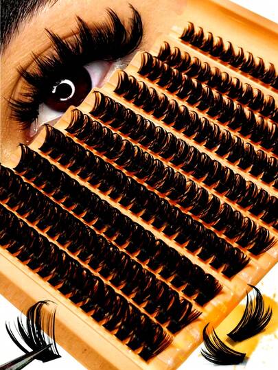 180 sợi mi giả siêu mỏng kiểu anime D-curl, độ dài hỗn hợp 12-20mm, sợi tổng hợp dày và cong, mềm mại và uốn cong, thích hợp để nối mi tại nhà, không thấm nước, phù hợp cho sử dụng hàng ngày hoặc các dịp đặc biệt, cần thiết cho kỳ nghỉ và du lịch.