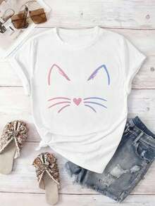 Women T-Shirts - White - View 2
