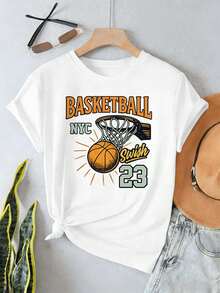 Dam-T-shirts - Vitt - Visa 2