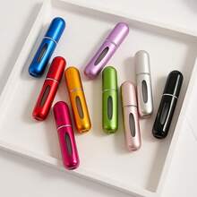 Portable Refillable Perfume Atomizer, Travel Spray Bottles, 0.17oz Lightweight Cosmetic Containers - Matte Pink UGYR - Hồng mờ - Xem 4
