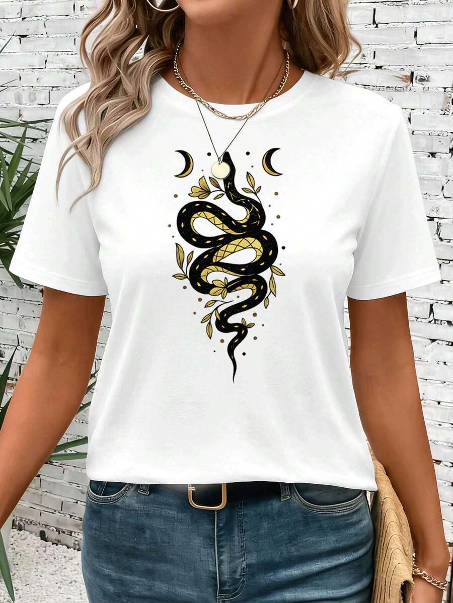 Women T-Shirts - White - View 1