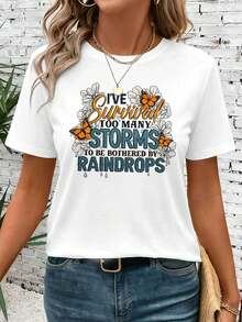 Women T-Shirts - White - View 1