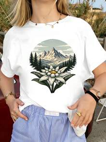 Women T-Shirts - White - View 1