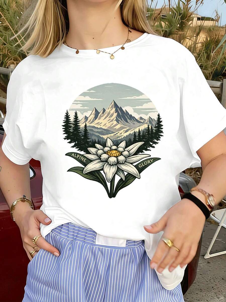 Women T-Shirts - White - View 1