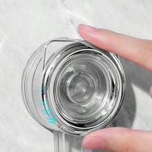 Cat Ear Shaped Suction Cup Shower Head Holder, Rotatable And Tightening Design, Adjustable Angle, Multi-Color Options, ABS Wear-Resistant Material, Bathroom Shower Bracket, Practical Home Bathroom Accessory - Suction Cup Shower Head Holder - View 2