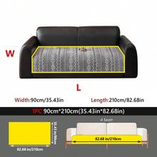 1 chiếc vỏ đệm sofa chống trượt kiểu Bohemian, chất liệu jacquard chenille, thân thiện với thú cưng và dễ vệ sinh, phù hợp cho phòng khách, phòng ngủ, bảo vệ sofa bốn mùa. - nhiều màu - Xem 15