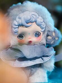 Pop Mart 1pc Skullpanda L'impressionnisme Series Blind Box, Plush Vinyl Pendant Keychain, Impressionism Art Style Character Toy, Mystery Collectible, Bag Charm Gift - 彩色 - 查看 3