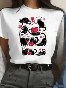 Women T-Shirts - White - View 1