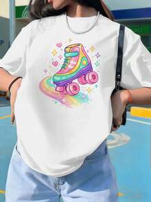 Women T-Shirts - White - View 1