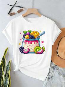 Women T-Shirts - White - View 2