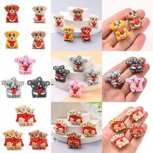 Assorted Silicone Beads, Random Styles Including Animals, 4th Of July, Sports, Vacation Themes, Suitable For DIY Bracelets, Necklaces, Pendants And Other Craft Projects - Multicolor - View 4