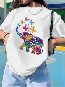 Women T-Shirts - White - View 1