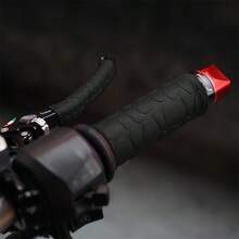 4pcs Motorcycle Universal Rubber Handlebar Grips, Anti-Slip Anti-Sweat Wear-Resistant Anti-Aging, Off-Road Riding Dedicated Grip Covers, Soft & Comfortable To Improve Handling, Durable & Crack-Resistant, Motorcycle Modification Accessory - 4pcs Motorcycle Grip Covers - View 6
