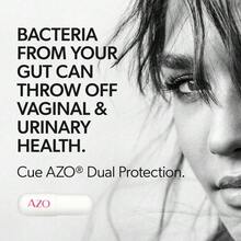 AZO Dual Protection, Urinary + Vaginal Support, Prebiotics And Probiotics For Women, Starts Working Within 24 Hours, Non-GMO, 30 Count - 30 cái (Gói 1) - Xem 6