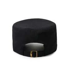 Nueva gorra plana de primavera para hombres, sombrero de protección solar de estilo coreano transpirable, gorra de pico versátil para uso al aire libre, viajes, playa, vacaciones - A - Ver 5
