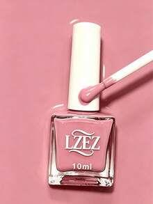 1 Botella 2026 Nuevo Esmalte de Uñas a Base de Agua de 10ml, Secado Rápido, Larga Duración, Fácil de Desprender, Esmalte para Arte de Uñas para Estudiantes, Sin Alcohol - Rosa - Ver 3