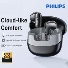 PHILIPS TAT2169 True Wireless Earbuds Bluetooth 5.4, 13mm Dynamic Drivers With HiFi Sound, AI Call Noise Cancellation, 25H Total Playtime, Ultra-Lightweight Semi-In-Ear Design (3g), Low Latency For Sport Calls Music - View 9