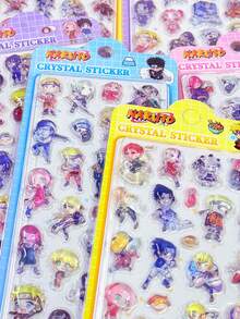 DOBBLE Hình dán anime chất lượng cao của Nhật Bản, hình dán trang trí thủ công cho trẻ em, hình dán dán sổ tay học sinh, hình dán đàn guitar, ván trượt, quà tặng ngày lễ in laser ba chiều. - Nhiều màu - Xem 2
