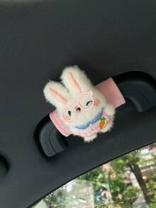 1/2 piezas Funda protectora suave para reposabrazos de coche con diseño lindo de conejo - Multicolor - Ver 10