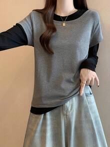 Women Tops - Black - View 5