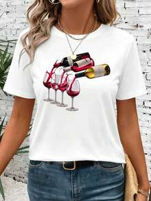 Women T-Shirts - White - View 1