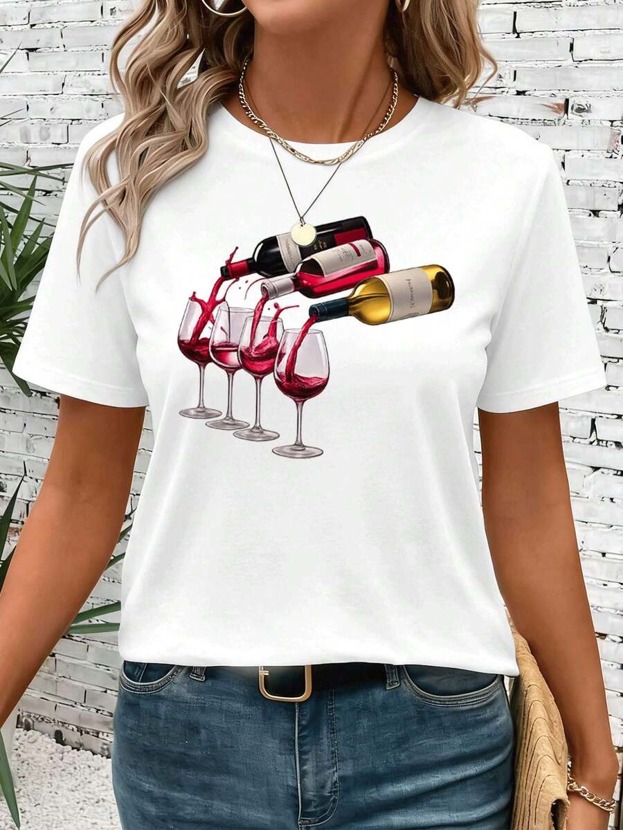 Women T-Shirts - White - View 1