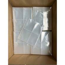10/20入 A5相簿內頁貼紙書 可撕紙 大尺寸貼紙書 4格透明內芯口袋塑膠PP名片夾 3吋照片收納袋 A5活頁卡夾 防滑卡夾 工廠批發，高透明PP材質，防水防塵，加厚耐用，高清清晰，不泛黃不褪色，卡槽緊實防滑，兼容A5活頁本，可拆卸可替換 - A - 查看 11