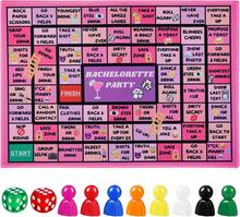 Fofeadm Bachelorette Party Drinking Games For Adults, Rubber Mat Drinking Board Game, Funny Party Interactive Drinking Games For Girls Night, Bachelorette Party, Age 21+, 2-8 Players - ColorA - View 1