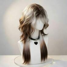 Costume Facial Hair & Wigs - Wolf-style Wolf Tail, Mullet Head + Hairnet - View 3