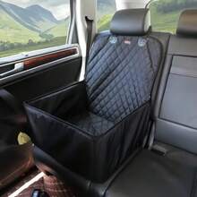 Cojín de asiento de coche ergonómico para perros, Cubierta de hamaca impermeable para mascotas para el asiento trasero, Adecuado para varios modelos de automóviles, Fácil de limpiar (1 pieza negro) - Multicolor - Ver 15