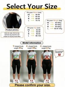 New Solid Color Elastic Fitted Bermuda Shorts With Slit Hem Black Summer - Black - View 4