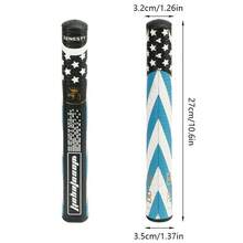 American Flag Golf Putter Grip, Non-Slip PU Leather Golf Accessories, Multiple Colors Available - B - View 3