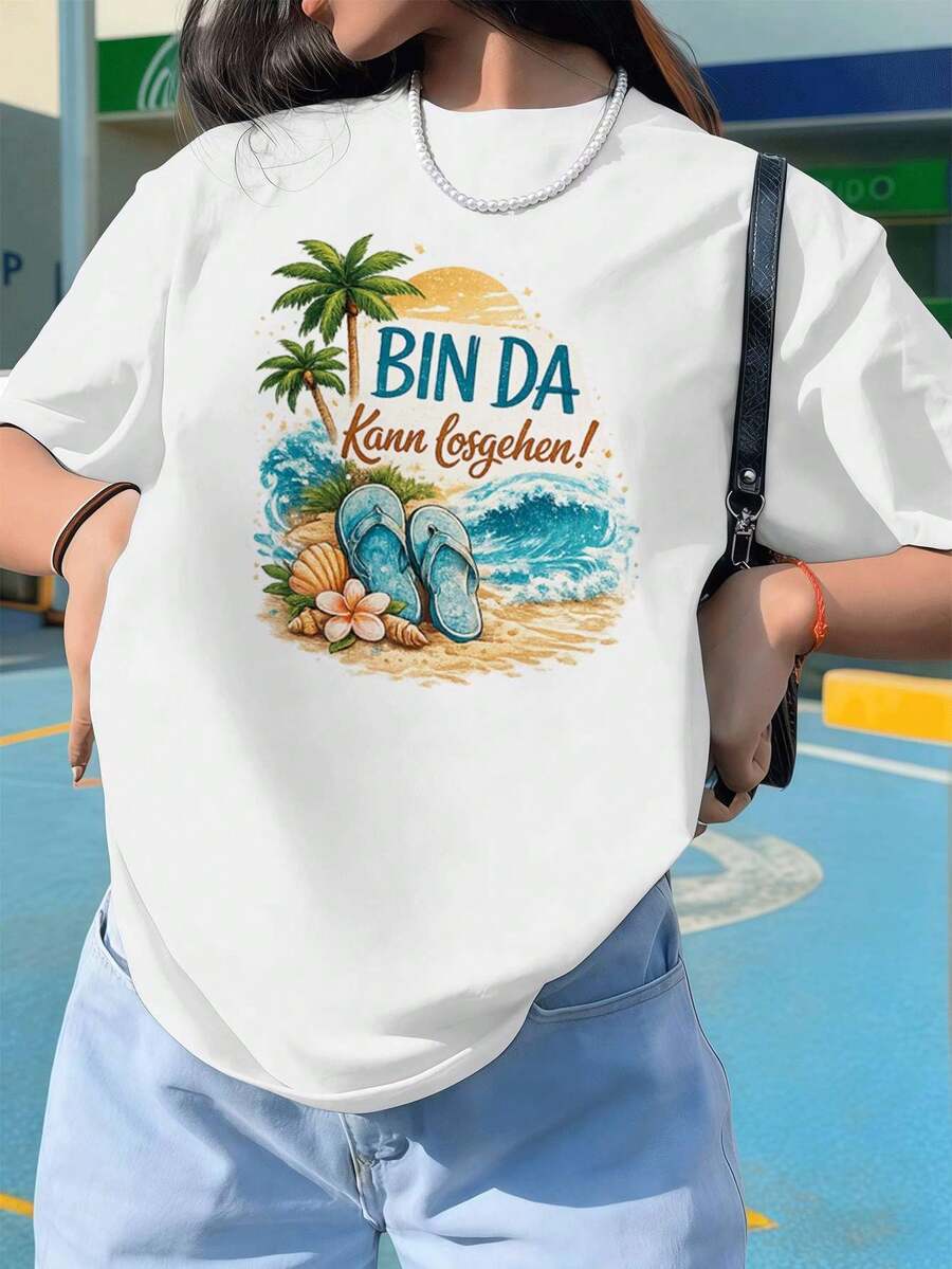 Women T-Shirts - White - View 1