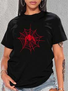 Women T-Shirts - Black - View 1