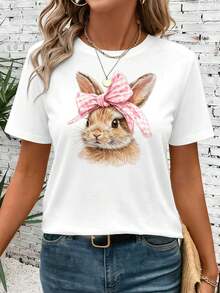 Women T-Shirts - White - View 1