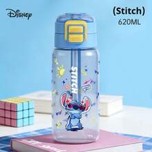 Disney Large Capacity Water Bottle, Tritan Anti-Drop Sports Dual Water Bottle With Straw, Suitable For Students - Multicolor - View 9