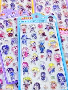 DOBBLE Hình dán anime chất lượng cao của Nhật Bản, hình dán trang trí thủ công cho trẻ em, hình dán dán sổ tay học sinh, hình dán đàn guitar, ván trượt, quà tặng ngày lễ in laser ba chiều. - Nhiều màu - Xem 1