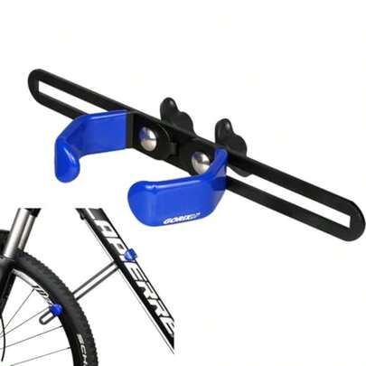 GORIX ゴリックス 自転車 前輪ホルダー [ 前輪の左右振れ防止 固定 ] 前輪固定 ロードバイク 室内保管 前輪ロック固定 ストッパー 便利 転倒防止 前輪ロック クロスバイク MTB (GT-FR HOLDER)