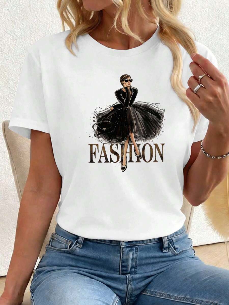 Women T-Shirts - White - View 1