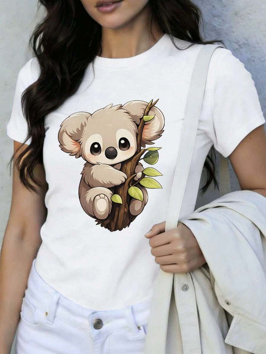 Women T-Shirts - White - View 1