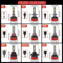 DrViAion 2 bóng đèn pha LED ô tô công suất cao 280W H4 H7 200000LM H11 9005 HB3 9006 HB4 9007 HB5 9008 H13 9012 HIR2 Bóng đèn pha LED ô tô - A - Xem 11