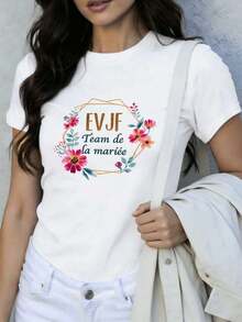 Dam-T-shirts - Vitt - Visa 1