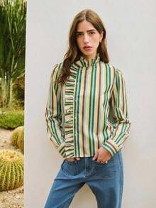 Women Blouses & Shirts - Multicolor 2 - View 7