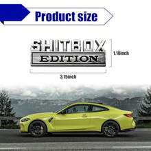 Car Front Hood Emblem Decal For SUV And Vehicle Exterior Decor 3D Metal Material Silver And Black Color Strong Adhesive Universal Fender Badge Sticker - 銀黑色 - 查看 2
