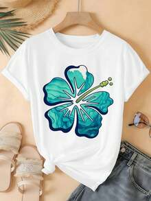Women T-Shirts - White - View 2